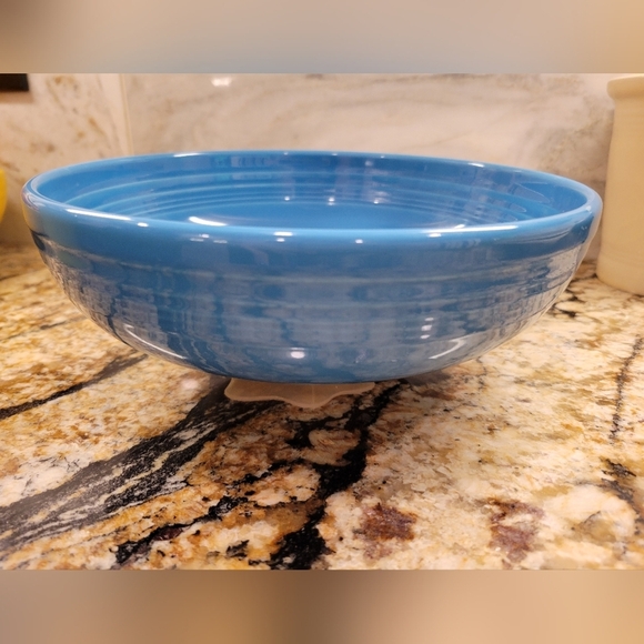 Fiesta® 68oz Large Bistro Coupe Bowl PEACOCK - Picture 1 of 6